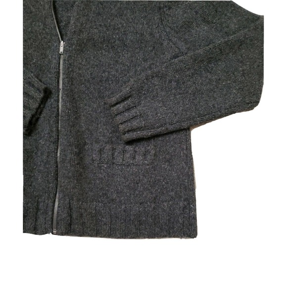 VTG Polo Jeans Ralph Lauren Varsity Laine Wool Chunky Cardigan Hong Kong M - Picture 4 of 10